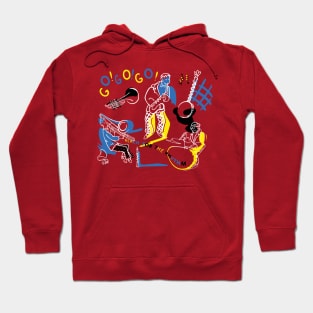 Reach for the Rhythm - Jazz & Blues Hoodie